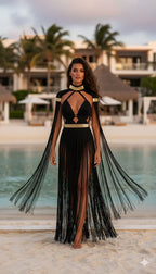 Boho Chic, Wedding Dress, La Forza Midi Dress - Perfect Beach Party & Rave Outfit, women dresses - ALTYSAN