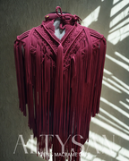 Festival Men's Cape - Handcrafted Unique Outfit for Him