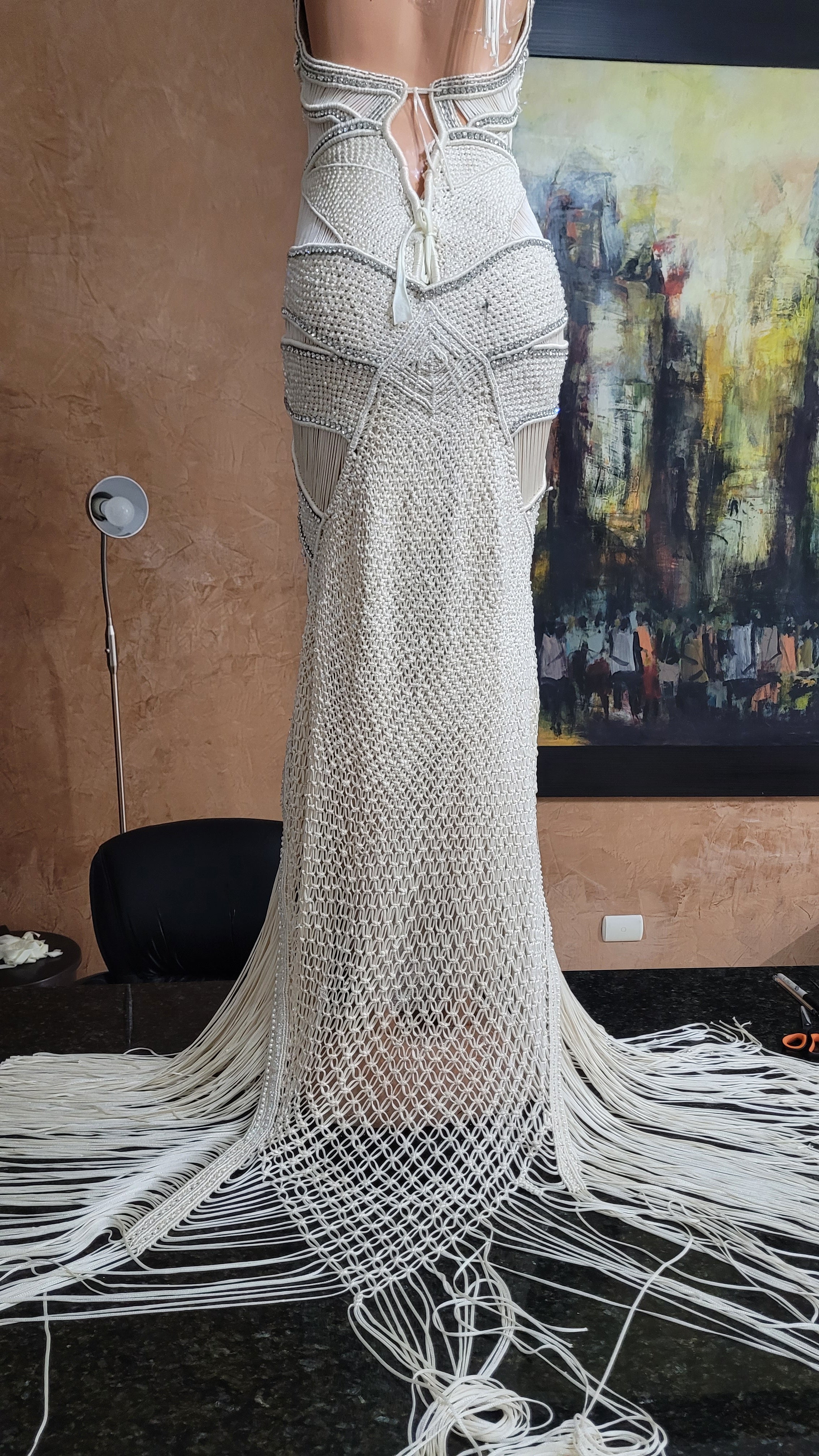 Custom Wedding & Evening Couture, Made to Measure, Goddess Dress Lumina,