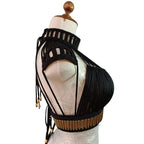 Festival Crop Top, halter top Fenix set