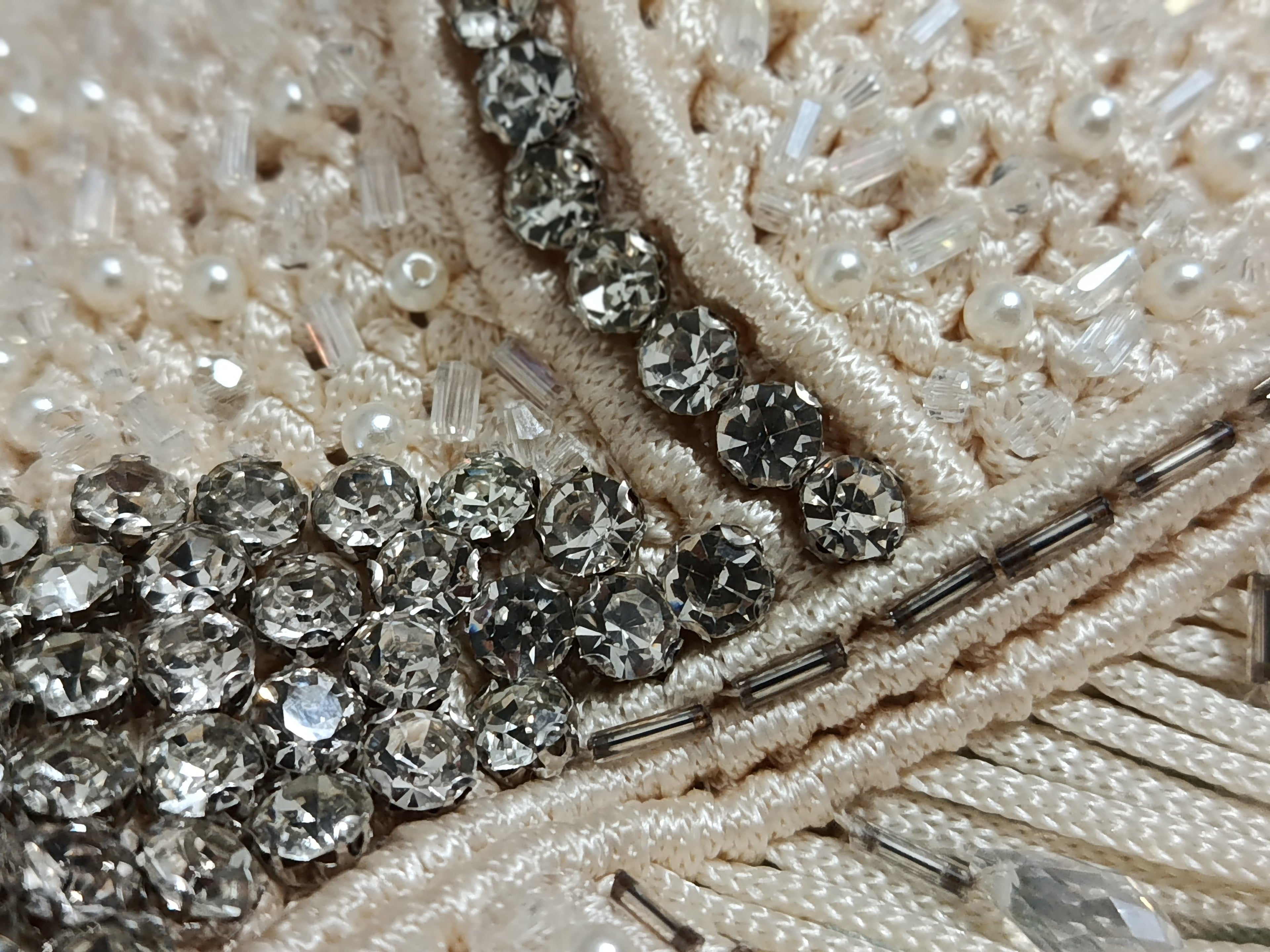 Pearl Goddess Dress Lumina, Custom Wedding & Evening Couture, Made to Measure