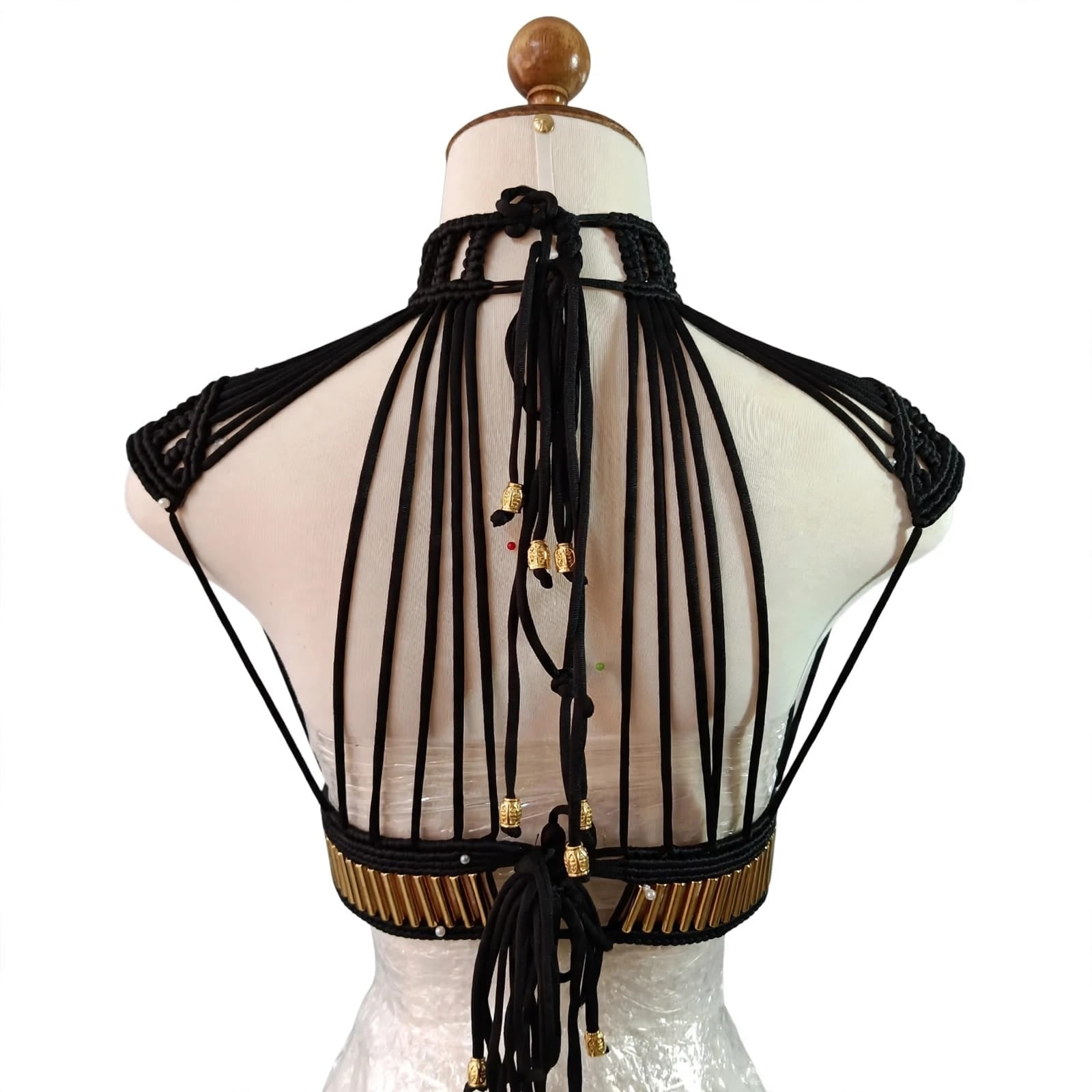 Festival Crop Top, halter top Fenix set
