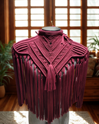 Festival Men's Cape - Handcrafted Unique Outfit for Him