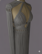 Macramé Beach Wedding Dress - Boho Festival Outfit HERA