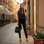 Scorpion Macramé Fringe Vest - Unisex Festival Statement Vest